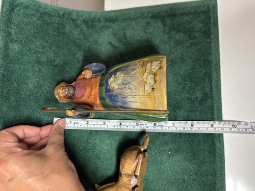 Jim Shore 3 Stück Hirte Schaf Esel Krippe Lass die Erde ihren König empfangen 113257 - Bild 15 von 15