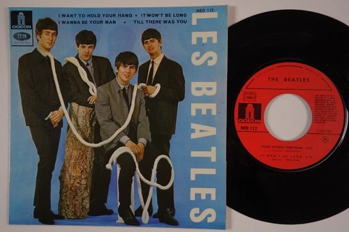 BEATLES I Want To Hold Your Hand +3 ARCHIVE STATE M- France EP french Odeon HEAR