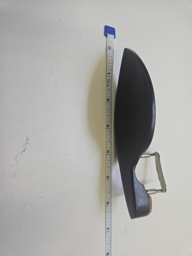 Chinrest per violino Guarneri con staffa standard qualità esportazione palissandro ebano, - Foto 3 di 10