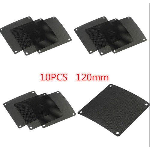 10Pcs 120mm PVC PC Fan Dust Filter Dustproof Case Computer Cooler Cover _YR _pu - Zdjęcie 10 z 12