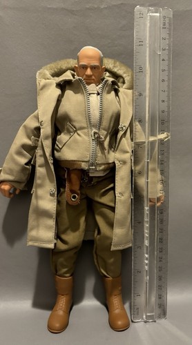 1996 Hasbro GI Joe WW2 General Omar Bradley War Hero 12" Action Figure - Picture 3 of 9