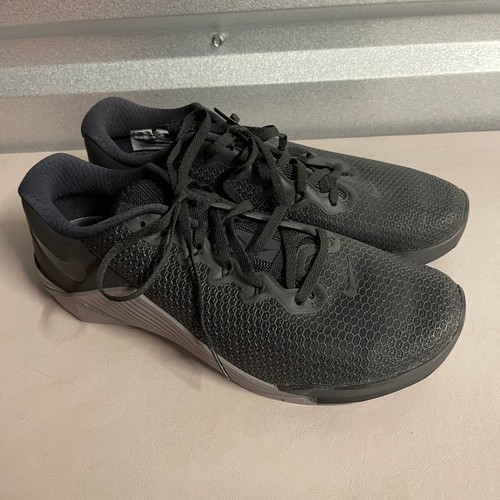 Nike Unisex Black Gunsmoke Metcon 5 Workout Training Athletic Shoes - M11/W12.5 - Picture 4 of 8