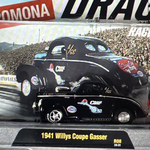 ~2024 Máquinas M2~🔥1941 Willys Coupe Gasser🔥~Pomona, CA Winter Nationals Drag~ - Imagen 1 de 7
