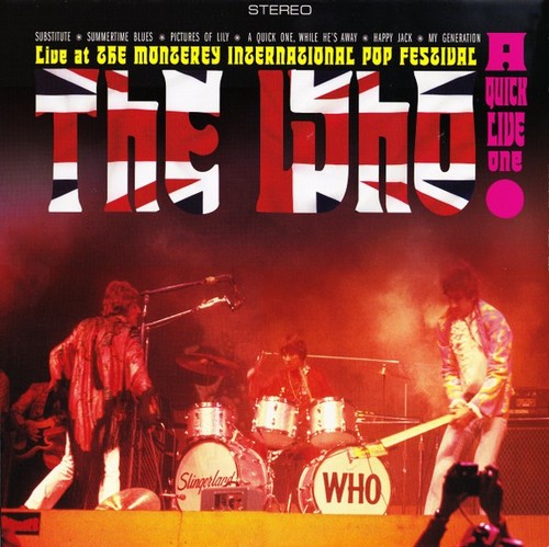 THE WHO - A QUICK ONE LIVE - MONTEREY POP FESTIVAL 1967 - LP - COLORED LP - NEW! - Foto 6 di 18