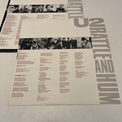 U2, Rattle and Hum, Double Gatefold Vinyl LP, 1st issue (U27) Bono, VG+ VG+ - Picture 6 of 11