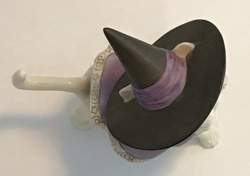 Lenox Moonlight Minx lila Hexe Katze Figur gruselig Halloween Kätzchen - Bild 7 von 12