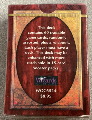 マジック：ザ・ギャザリング MAGIC the gathering FIFTH EDITION MTG: 5th EDITION Factory Sealed Tournament Pack Starter Deck