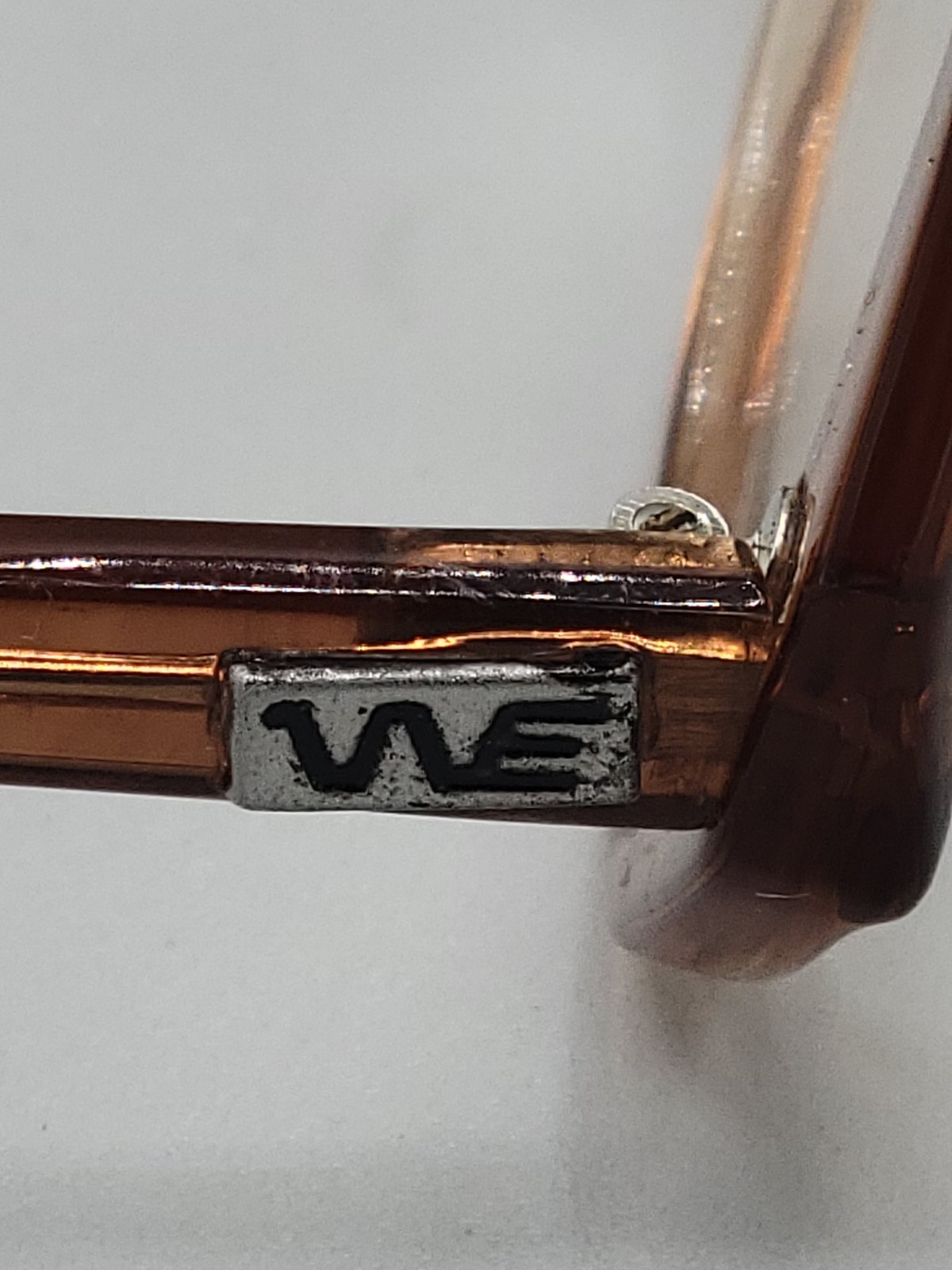 Vintage 70s 80s Oversized Wimbledon June-1 Retro Drop Arm Eyeglass Frames