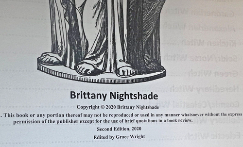 🍒 The Craft Brittany Nightshade 2020 Paperback 🍒 - Picture 3 of 3