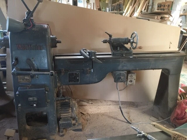 Wadkin wood lathe for on sale sale