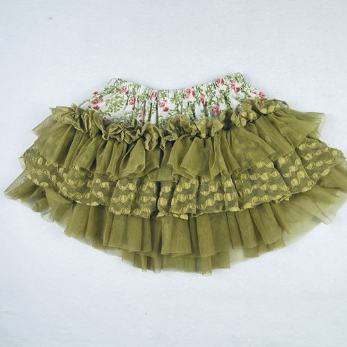 Matilda Jane Skirt Layered Ruffle Serendipity Multicolor Polyester Girls Size 4 - Picture 7 of 12