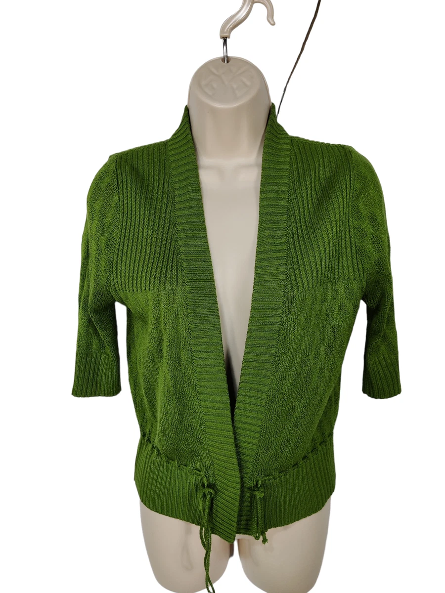 Topshop green cardigan store