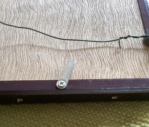 Vintage Japanese Art on Metal, Signed And Framed, Tombs & Mountains - Bild 11 von 12