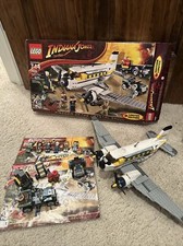 Lego 7628 Indiana Jones Crystal Skull Peril in Peru -100% Complete + Manuals+Box