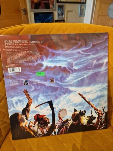 Iron Maiden – The Wicker Man 2000 12” EMI Limited Edition Picture Disc - Picture 3 of 5