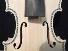 Guarneri Style Unfinished 5 strings SONG Brand Maestro inlay violin 4/4 9097