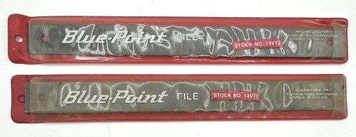 SNAP-ON BLUE-POINT (2) 14V15 14V12 FLAT FILES (MVP018369) - Picture 2 of 2