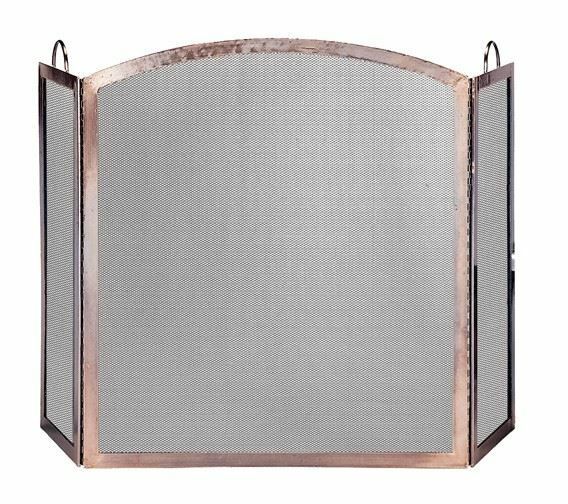 UniFlame 3 Panel Antique Copper Arched Fireplace Screen for sale online