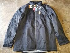 Mens Hi-Tec Coat Jacket Hooded Black 2XL XXL