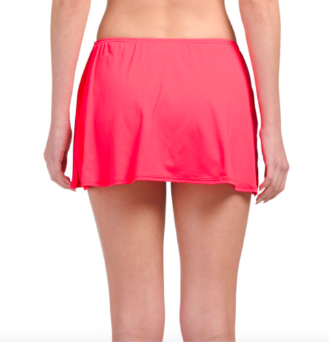 NWT $70 COCO REEF Classic Solids Coral Bikini Skirted Swimsuit Bottom Women's S - Picture 5 of 6