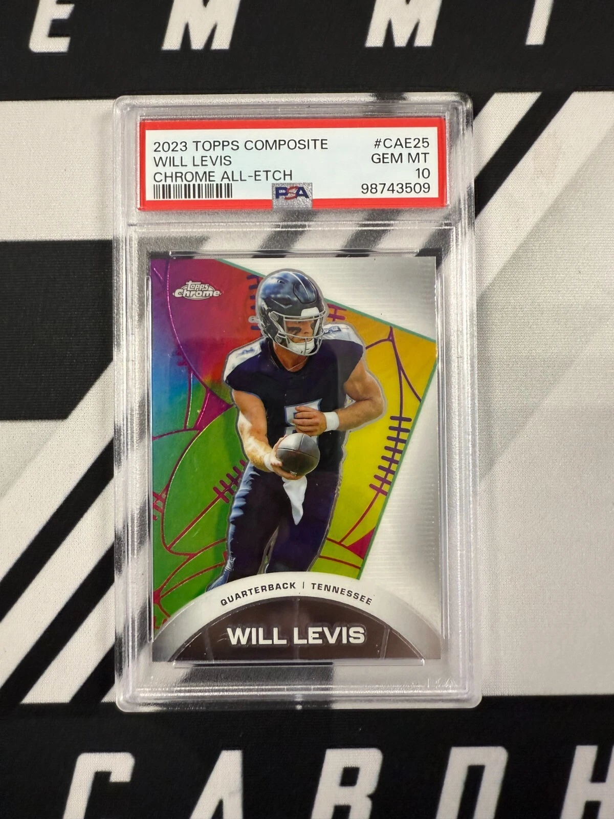 Will Levis Topps Composite Chrome All-Etch #CAE25 Base