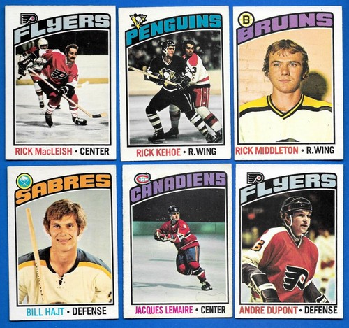 1976-77 OPC 76-77 O PEE CHEE NHL HOCKEY CARD 1-131 + ERROR & VARIATION SEE LIST - Picture 278 of 279