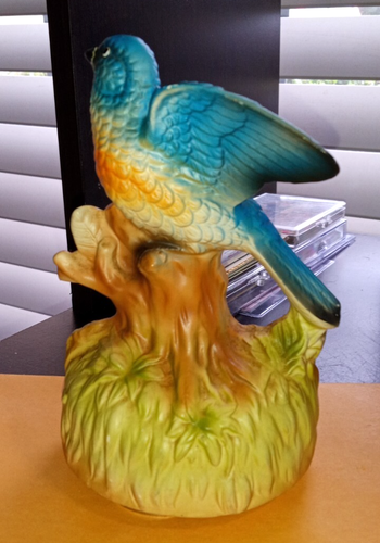 Vintage Porcelain Bluebird Rotating Music Box Chadwick Miller - Japan 1972 - Picture 2 of 4