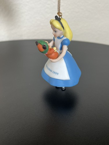 1999 Disney Grolier Alice in Wonderland Ornament in Original Box - Picture 5 of 9