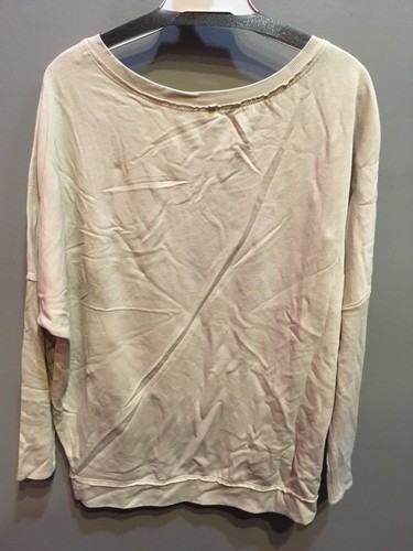 $91 Nuevo con etiquetas Sudadera Gráfica Hamsa Marca Chaser Sólido Bronceado con Azul Talla XS - Imagen 2 de 2