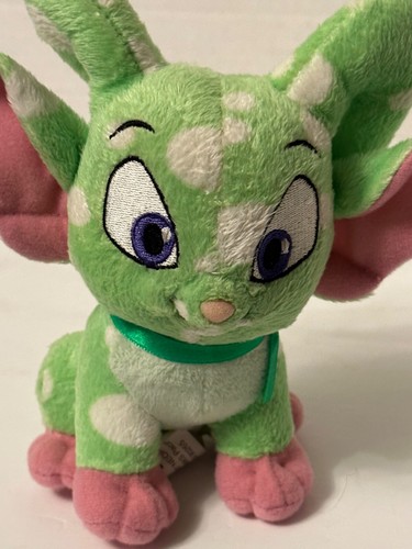 Neopets GREEN ACARA 6" Plush Stuffed Animal Jakks Pacific - Picture 6 of 9