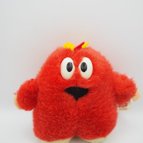 Gachapin Mukku C0105 Sekiguchi Red Plush 5" Stuffed Toy Doll Japan - Picture 2 of 8