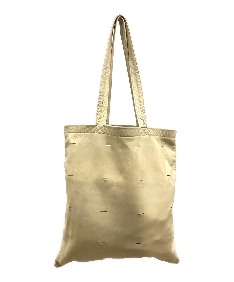 ISSAC REINA レザートートバッグ ISAAC REINA leather tote bag beige | eBay