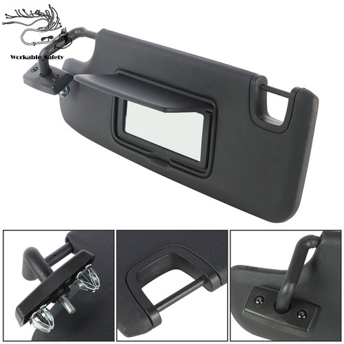 Left Driver Side Sun Visor 6CJ07DX9AA Fit for 2007-2018 Jeep Wrangler JK - Imagen 20 de 20
