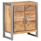 NNEVL Sideboard 60x35x72 cm Rough Mango Wood
