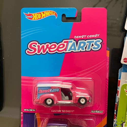 Hot Wheels Real Riders Full Candy Set of 5 - Sweetarts Nerds Fun Dip MOC HTF - Picture 5 of 9