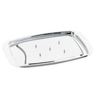 100% Genuine! AVANTI S/S Carving Tray with Spikes 35.5 X 25.5cm! RRP $55.95!