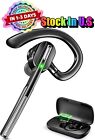 Trucker Wireless Mic Blue Parrot Bluetooth Noise Cancelling Headset Earpiece New