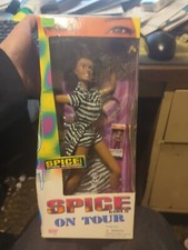 Vintage 1998 On Tour Spice Girls Mel B Scary Spice Doll New in Box Galoob Wow!