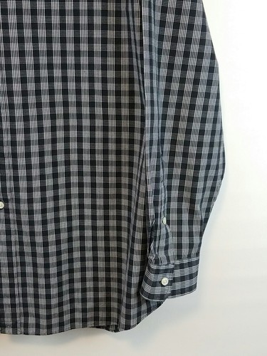 Polo Ralph Lauren Lowell Sport White/Blue Plaid L/S Shirt Men's LARGE - Picture 4 of 6