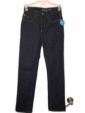 The Childrens Place Boys Jeans SZ 12 Slim Dark Wash Adjustable Waist NWT 19.50