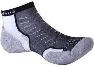 Thorlos Experia XCCU Thin Cushion Running Low Cut Socks, Black, Medium 