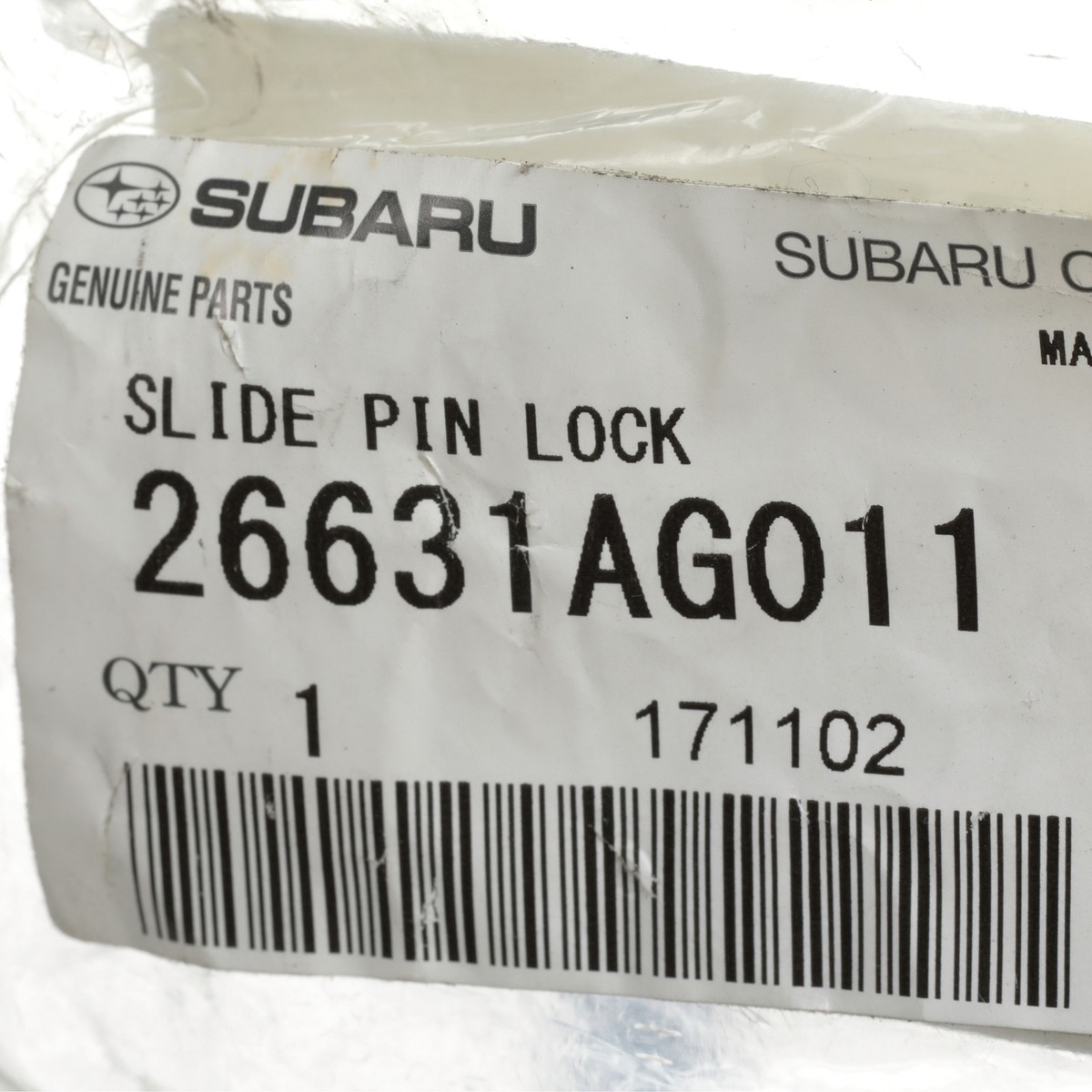 OEM 05-23 Impreza Outback WRX Disc Brake Caliper Slide Pin