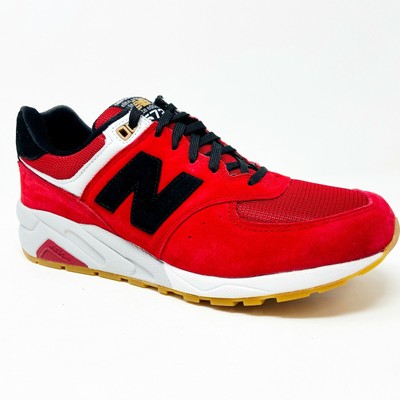 New Balance 572 Classics Elite Suede Red Black Gum MRT572RG Mens Size 11.5 | eBay