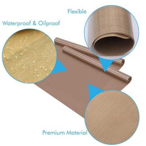 Wärmeband Hochtemperatur Teflon Blatt für Vinyl Hitze Presse Sublimation Kit - Bild 5 von 5