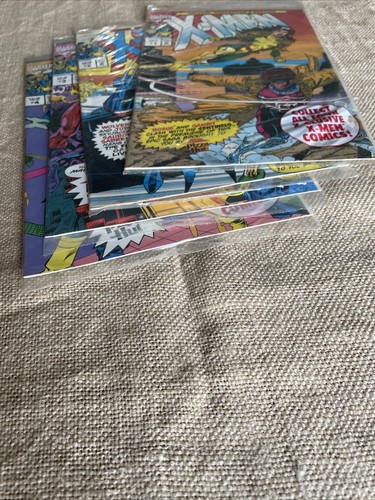 Marvel X-Men Animated Show Pizza Hut 1 2 3 4 Marvel Collector Set - Sealed 1993 - Bild 11 von 13