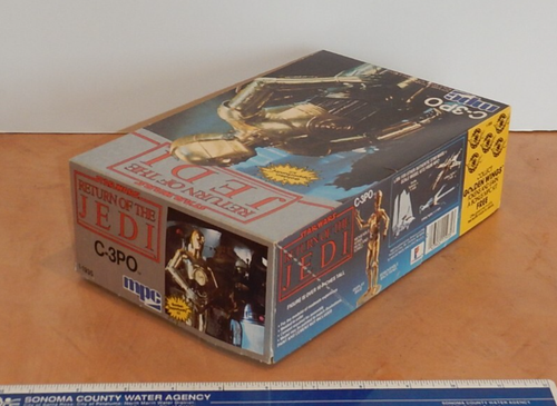 1983 MPC - STAR WARS RETURN OF THE JEDI C-3PO MODEL KIT, 1-1935, NOS - Picture 4 of 4