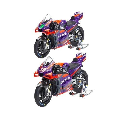 Moto Miniature Kiloworks 1:12 Ducati Pramac GP23 Motorcycle Model Modèle Réduit - Bild 6 von 18