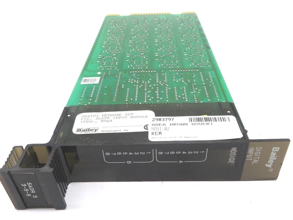 NEW ABB BAILEY CONTROLS NDSI-02 INPUT MODULE NDSI02 - Image 3 of 4