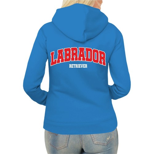 Frauen Kapuzenjac​ke Labrador Retriever LOGO Hunde dogs dogmum Familienhund - Bild 13 von 13