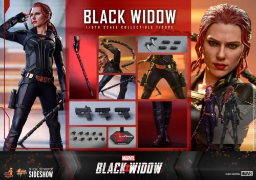 Figura Viuda Negra Hot Toys Escala 1:6 Viuda Negra Película MMS603